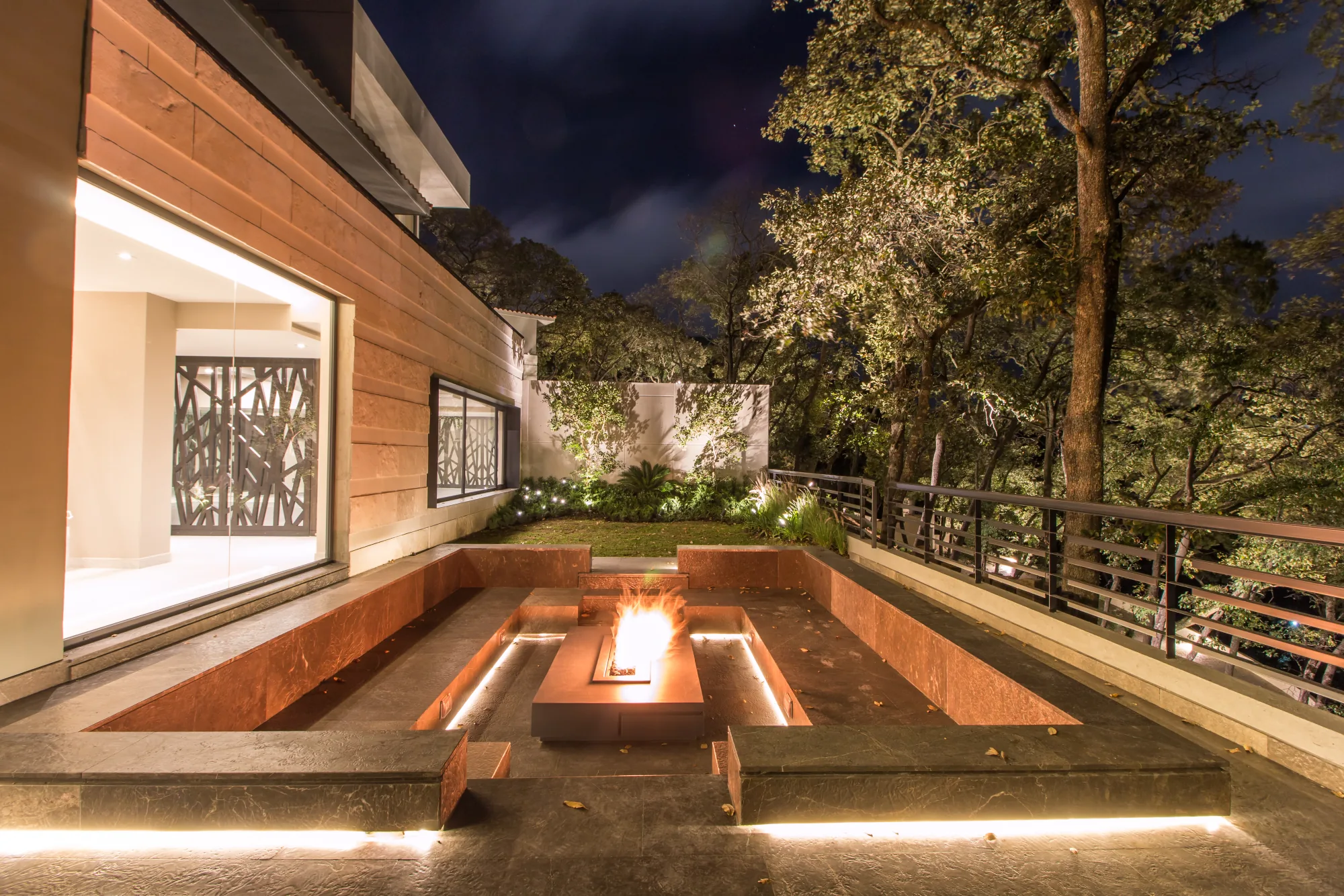 Terraza de la casa