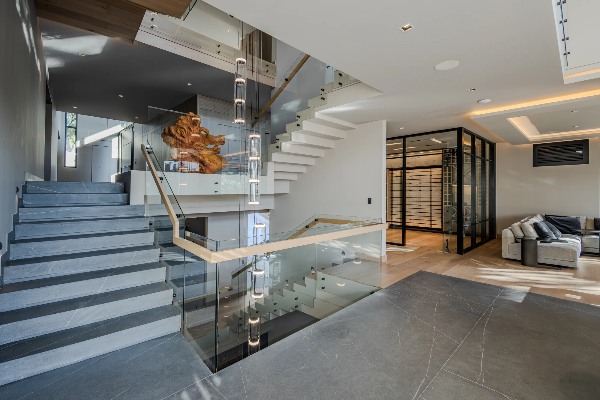 Escalera de la casa