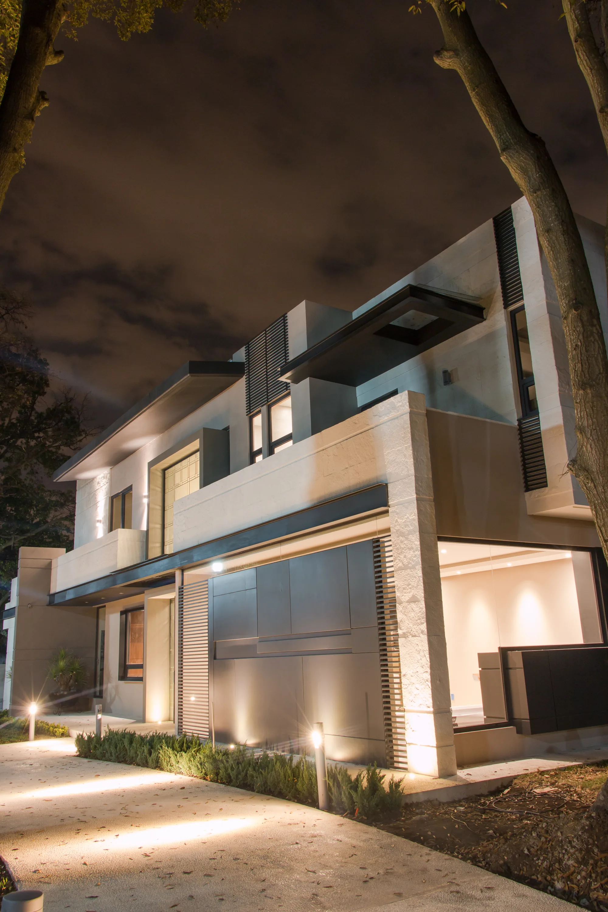 Fachada de la casa