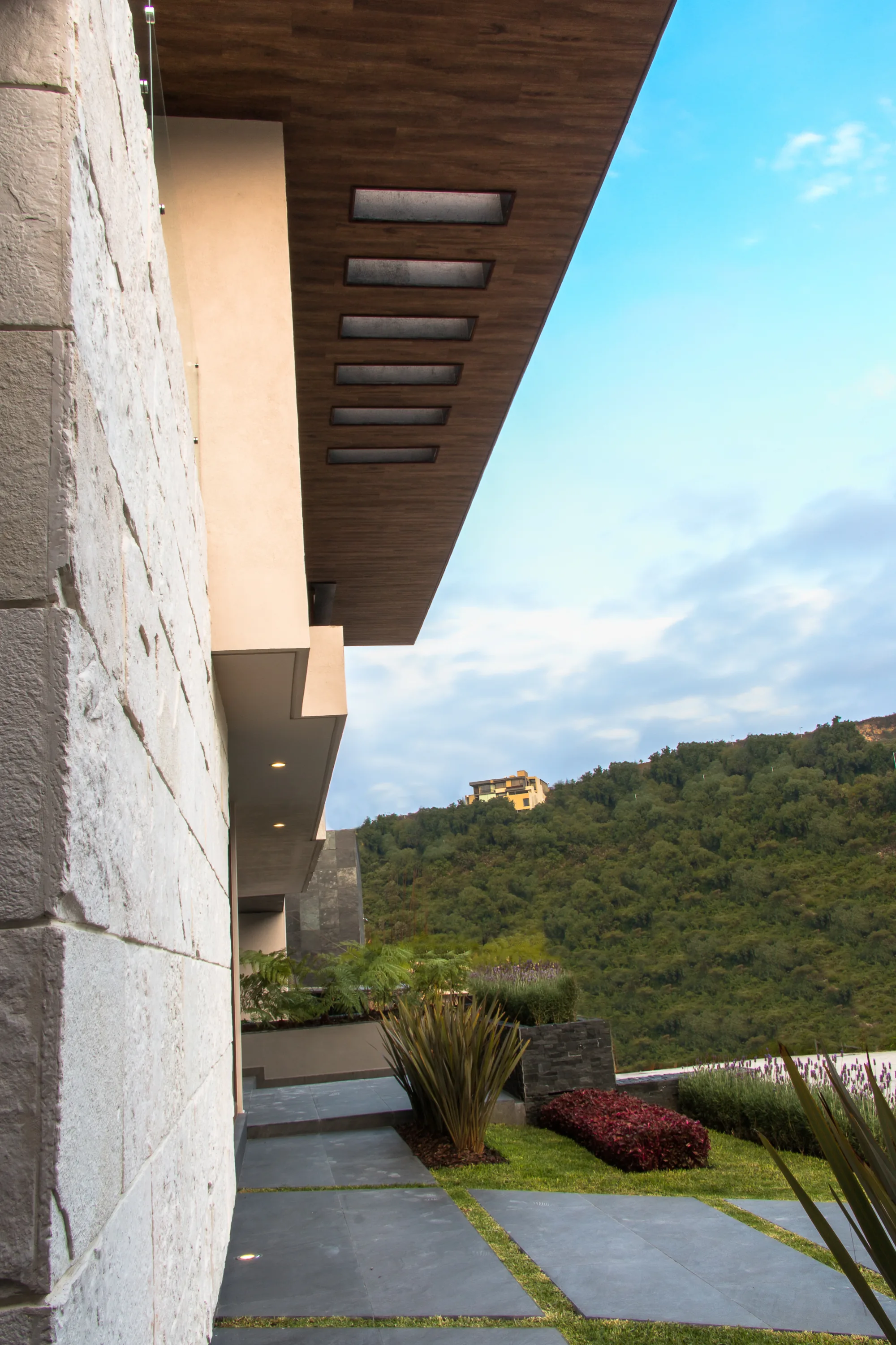Terraza de la casa